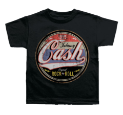 Johnny Cash T-shirt til børn | Rock n Roll