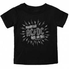 AC/DC T-shirt til baby | High Voltage