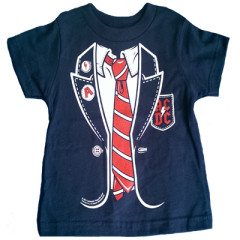 AC/DC T-shirt til børn | Red Tie