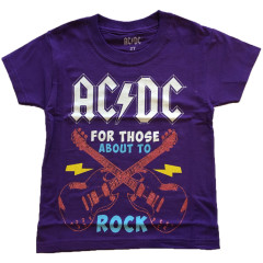 AC/DC Kids T-shirt Rock ACDC (Clothing)