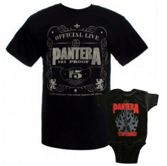 Duo-rocksæt | Pantera Far T-shirt & Pantera-babybody