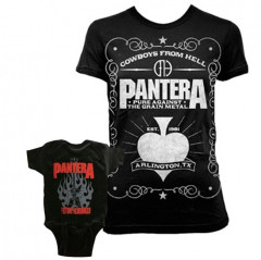 Duo-rocksæt | Pantera Mors T-shirt & Pantera-babybody