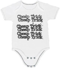 Cheap Trick baby romper Vintage Stacked