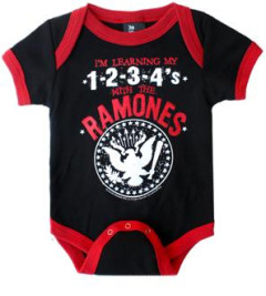 Ramones baby romper 1234