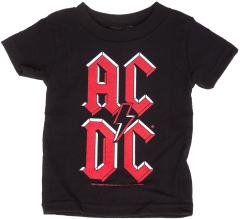 AC/DC T-shirt til baby | Embossed