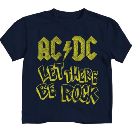 AC/DC T-shirt til børn | Let there be Rock