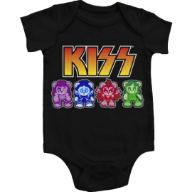 Kiss baby romper Lil Monsters - Kiss rompertje (Clothing)