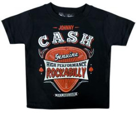 Johnny Cash T-shirt til baby