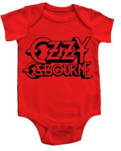 Ozzy Osbourne baby romper Lil blizzard 