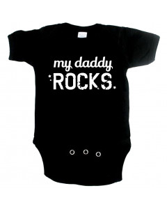 body til babyer Cool my Daddy Rocks