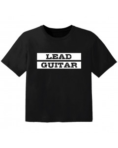 Rock T-shirt til børn lead guitar