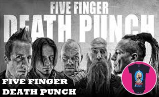 Five Finger Death Punch rock baby tøj